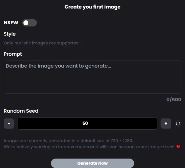 Loveon Chat Image Generation