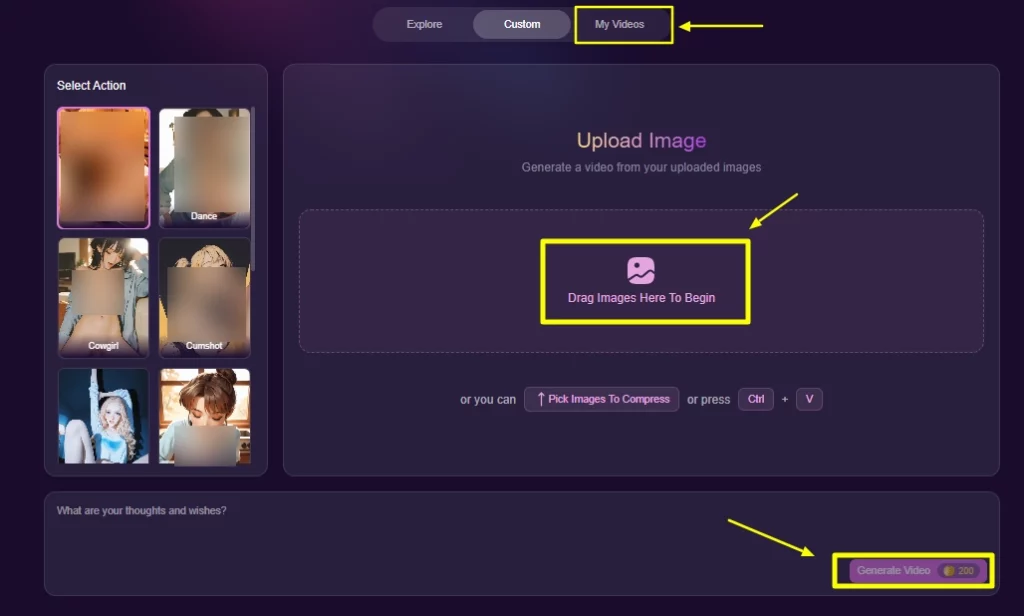 LusyChat.ai Video Generation