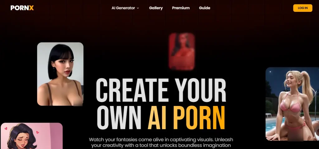 PornX AI Homepage