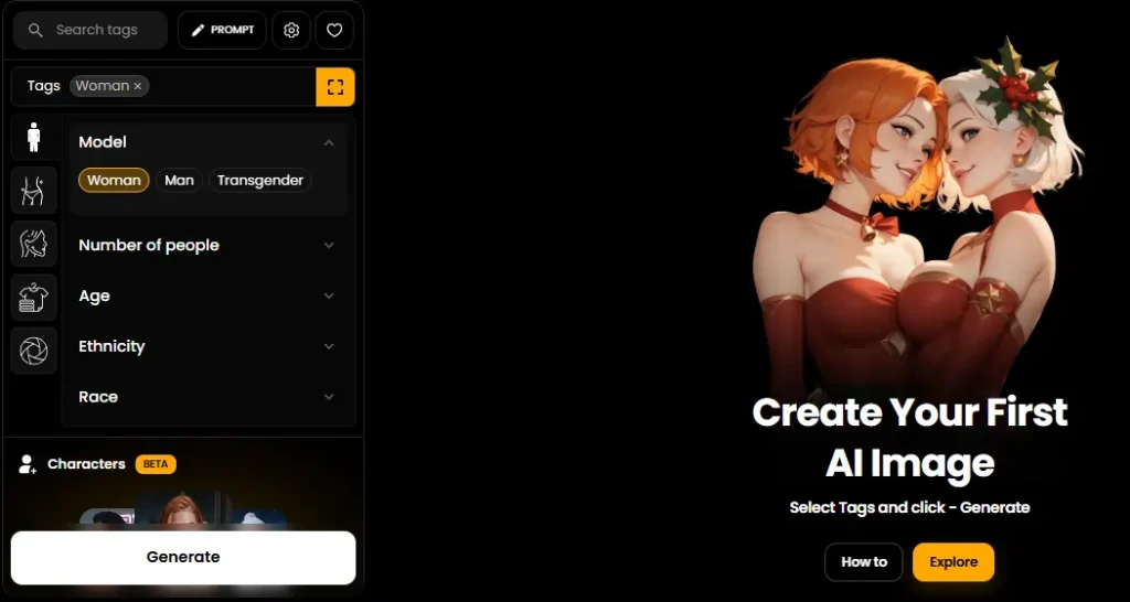 PornX AI Image Generation