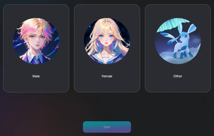 Rubii AI Create Character