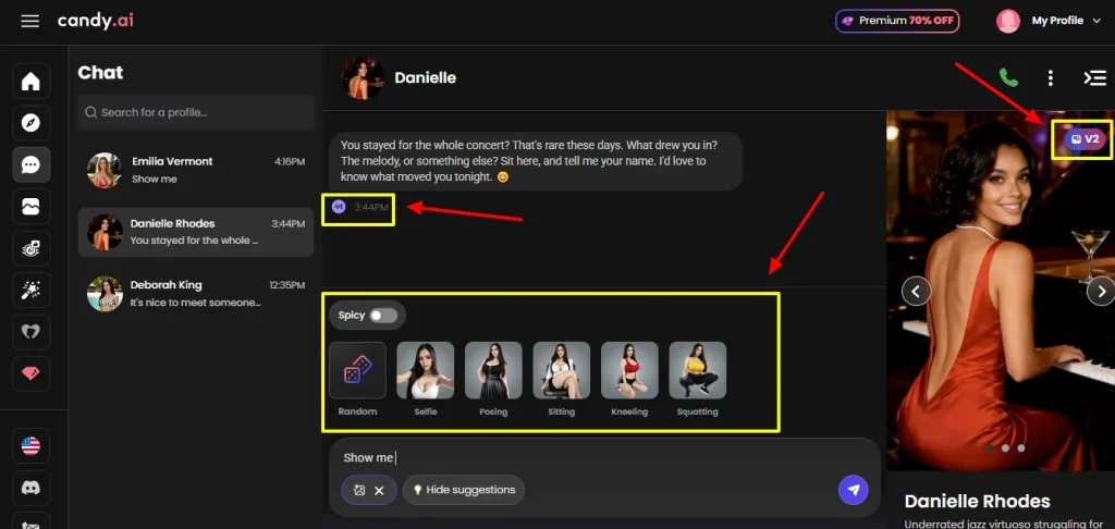 V2 Realistic Engine - Candy AI