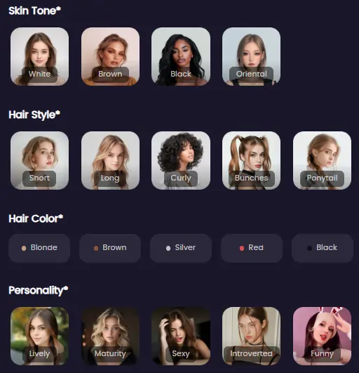 WOWOW AI Character Customization