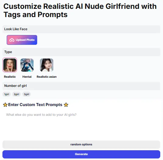 Ainude.best Customize AI Girls