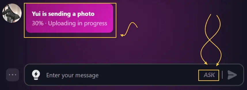Eros AI In Chat Image