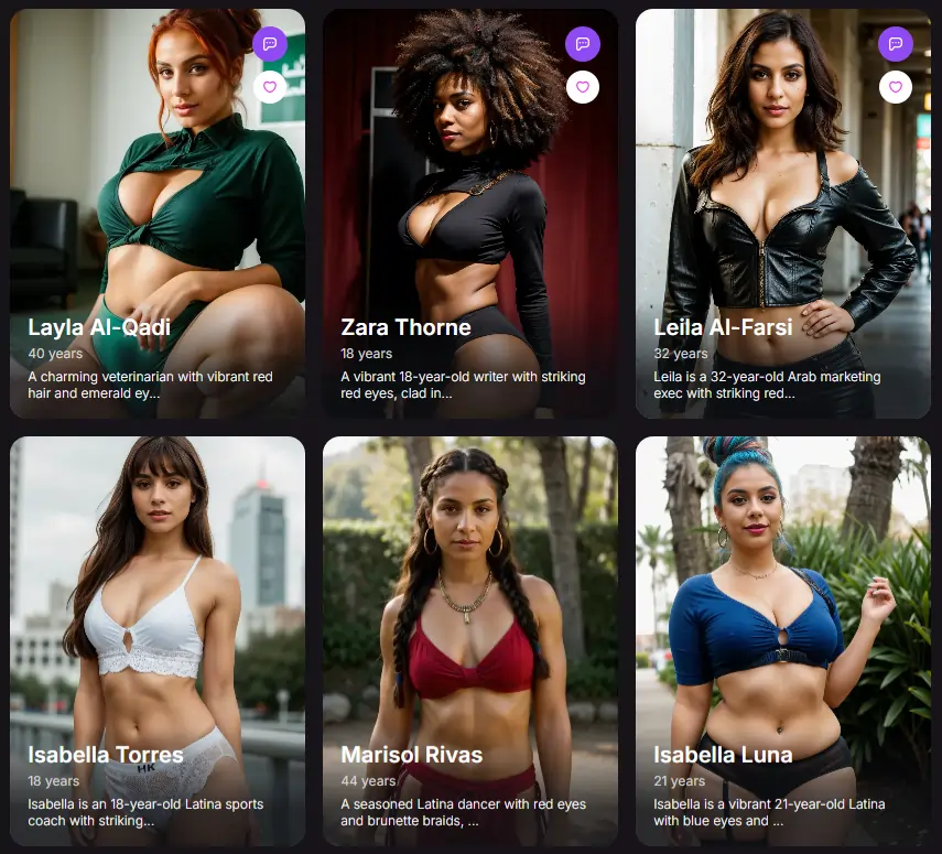 LeeLee.AI Character Library