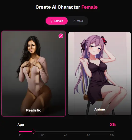 Leezatko AI Create Character