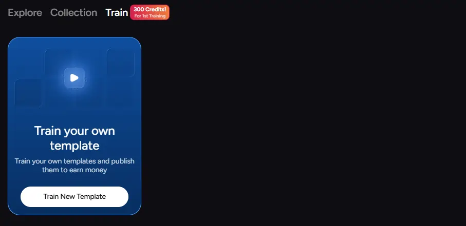 Playbox Train Your Own Template