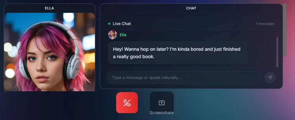 Questie.ai Voice Chat