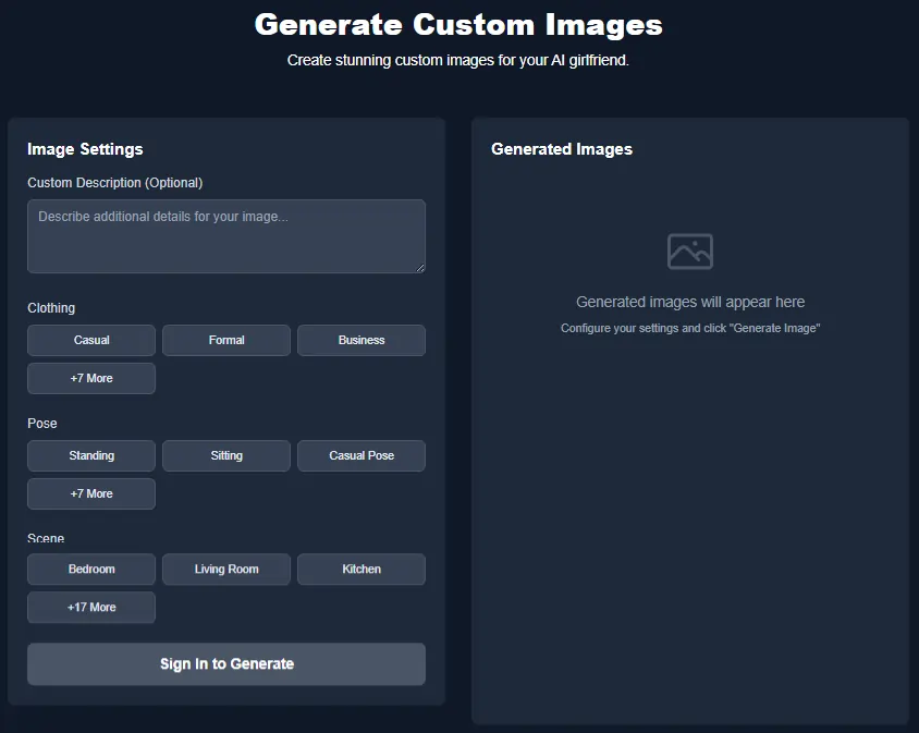 uDesire AI Image Generation