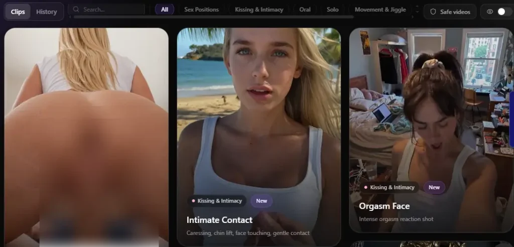 CelebMakerAI Video Clips
