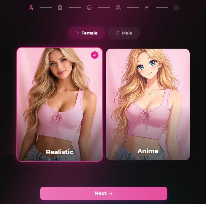CharaXai AI Character Creation
