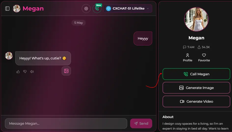 CharaXai Voice Calls