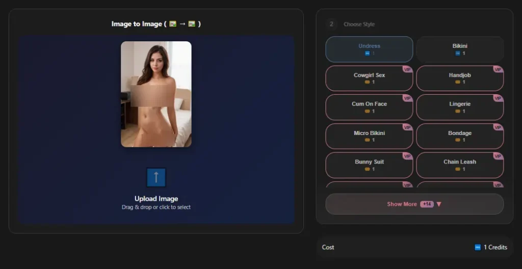 FastUndress.net Image to Image Undressing
