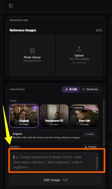 CelebMakerAI's uncensored prompt engine