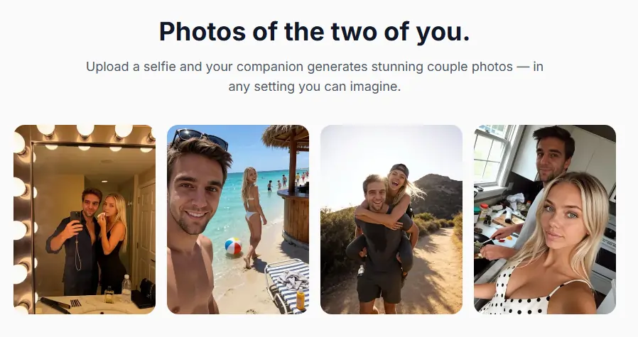 Kissable Couple Photo Generation