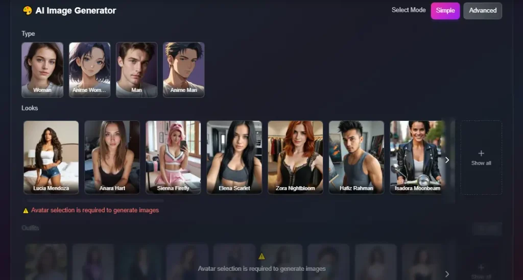 FLIRTcam.AI - AI Image Generator