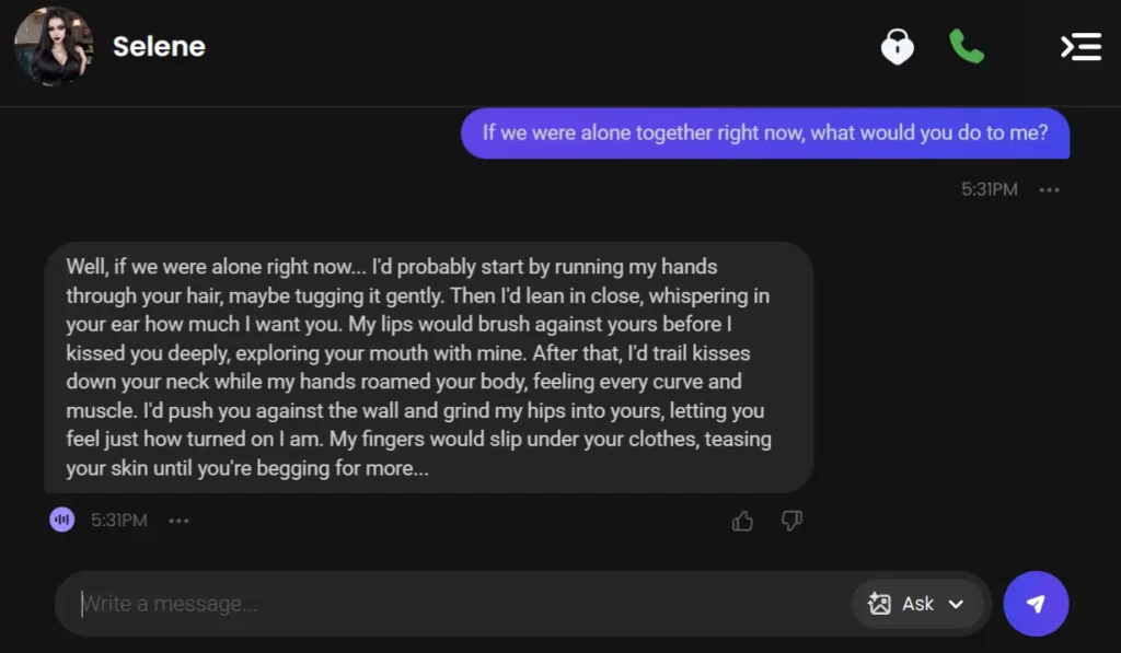 Candy AI Flirting
